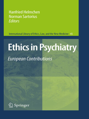 cover image of Ethics in Psychiatry